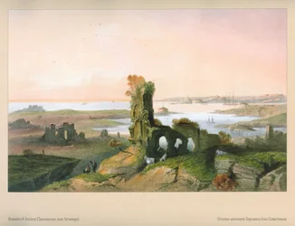 Karlo Bossoli. Überreste des antiken Chersones